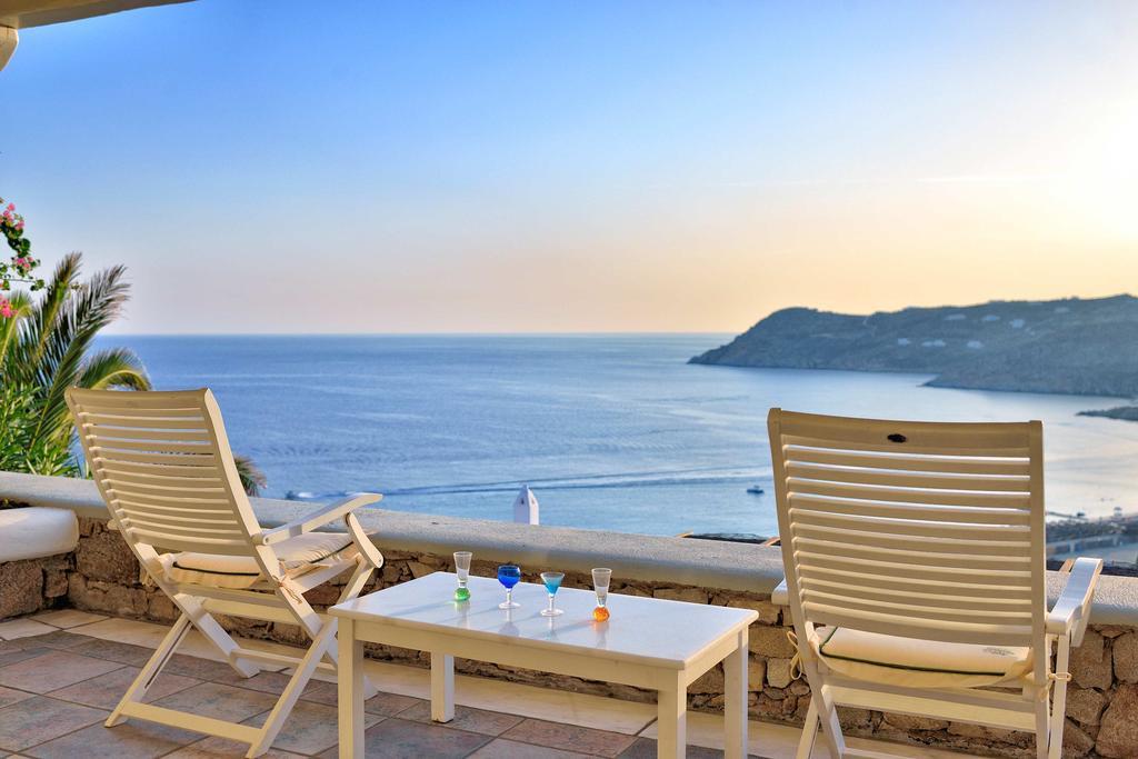 Mykonian Dianthus Villa Елия Екстериор снимка